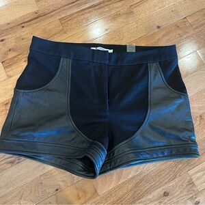 Alexander Wang Leather Shorts